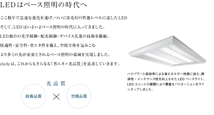 PICK UP - cledy BASE series LEDベーシックベースライト｜KOIZUMI